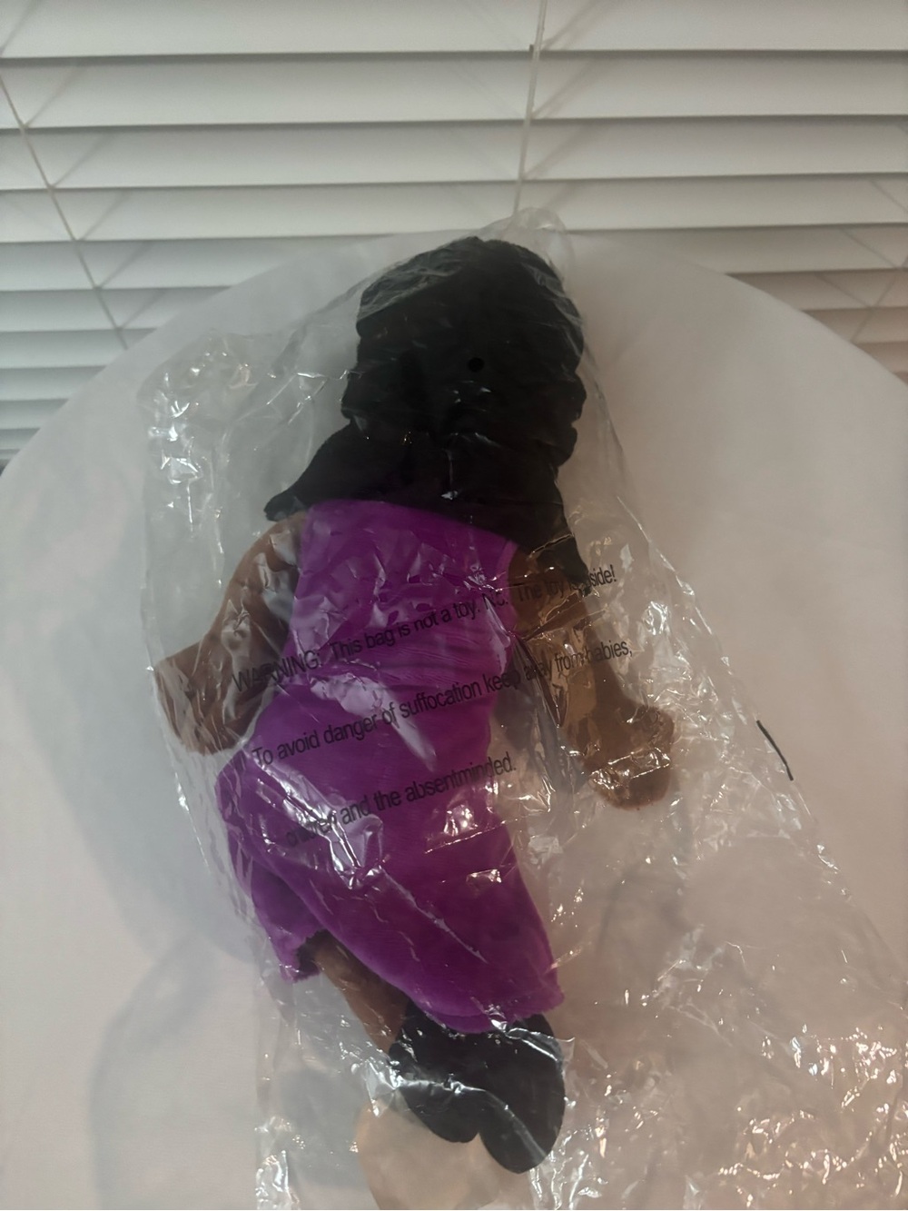 The Unemployed Philosophers Guild Michelle Obama Little Thinker Plush Doll Tag - Picture 13 of 13